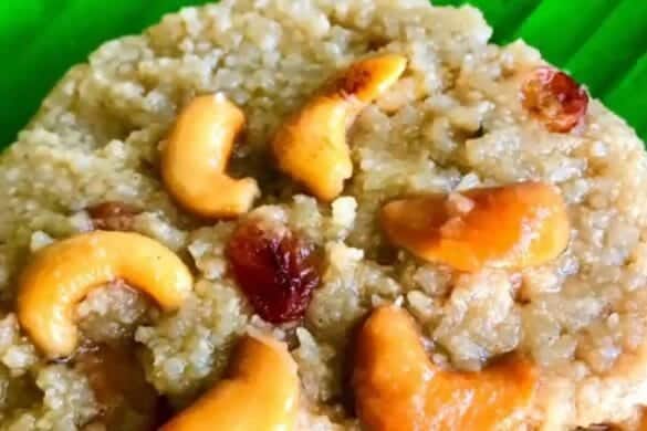 Thinai Halwa