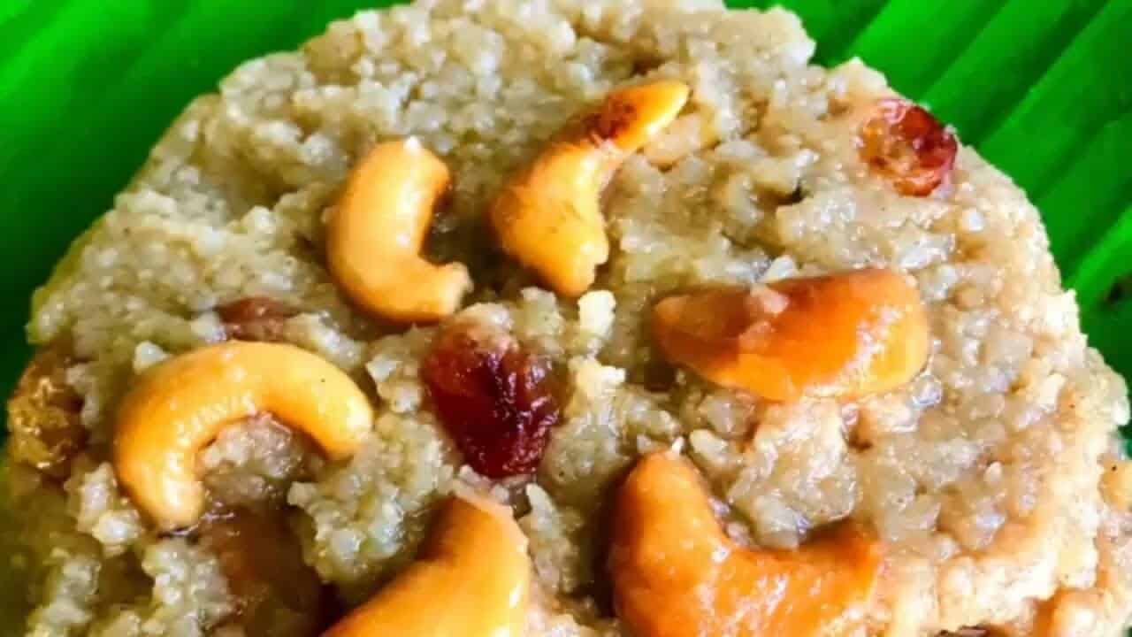 Thinai Halwa