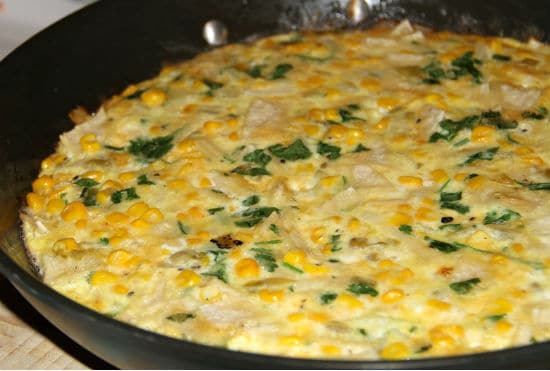 Corn Frittata