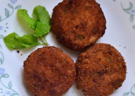 Varagu Vegetable Cutlet (Kodo Millet Vegetable Cutlet)