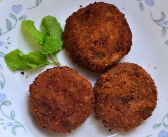 Varagu Vegetable Cutlet (Kodo Millet Vegetable Cutlet)