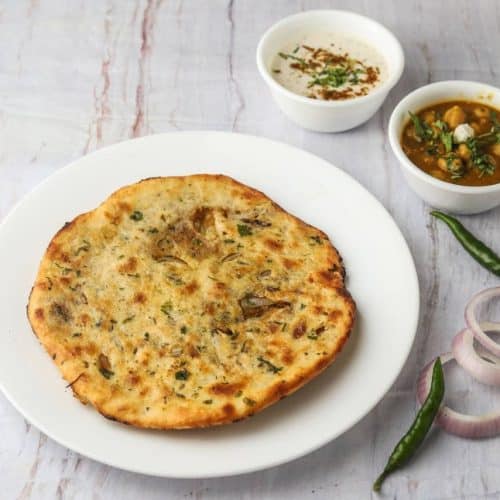 Spring Onion Kulcha