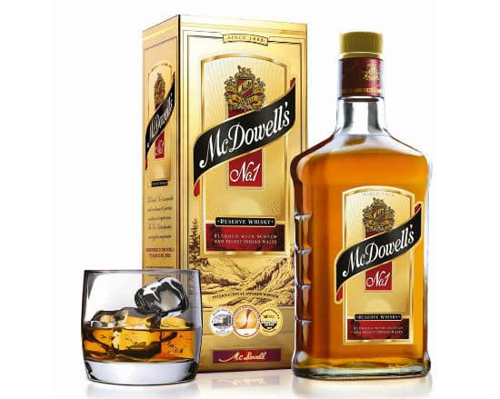 McDowell’s No.1 Whisky Brand in India