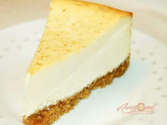 plain cheesecake