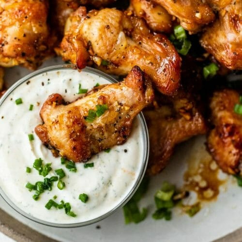 Coriander Chicken Wings