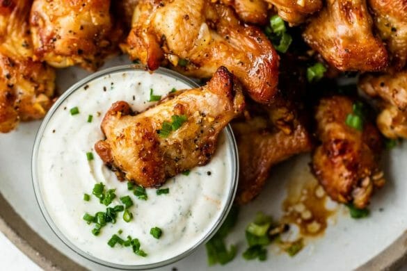 Coriander Chicken Wings