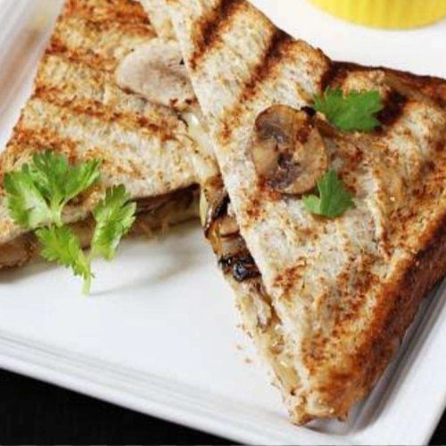 Mushroom Paneer Sandwich