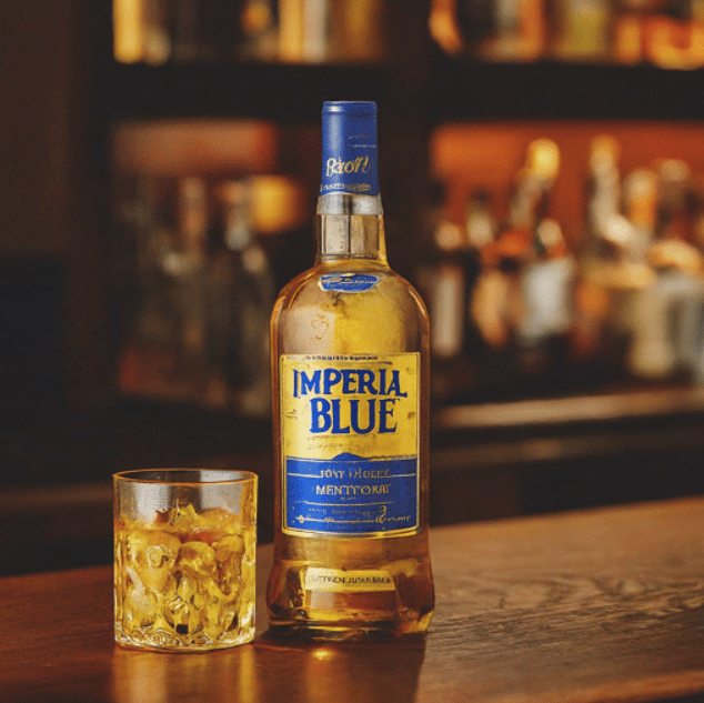 Imperial Blue Superior Grain Whisky made by Pernod Ricard