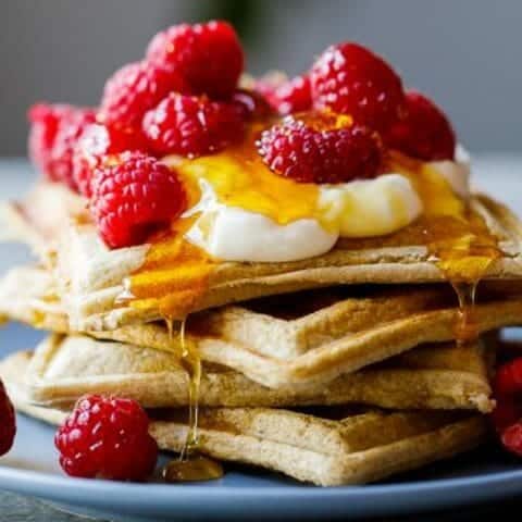 Oats Waffles