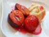 Poached Plums