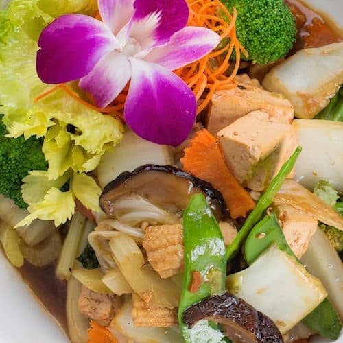 Stir fried Tofu with Vegetables