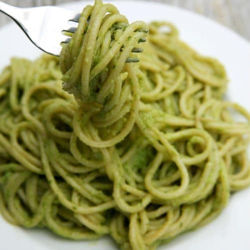 Spaghetti with Avocado Sauce (Avocado Spaghetti)