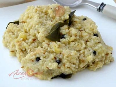 Samai Pongal (Little Millet Pongal)