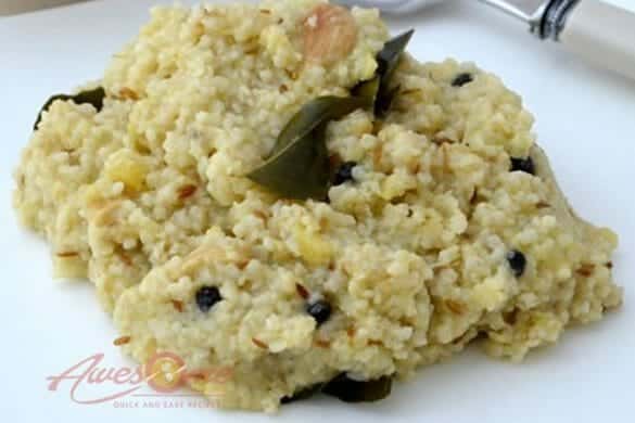 Samai Pongal (Little Millet Pongal)