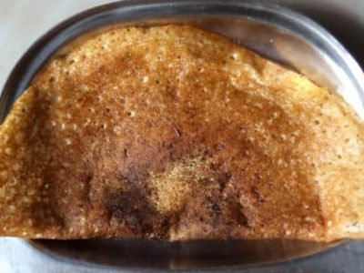 Varagu Arisi Masala Dosai
