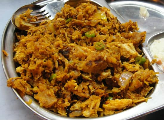 Mutton Kothu Parotta