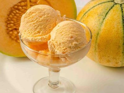 Musk Melon Ice Cream
