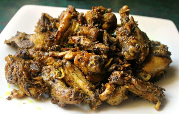 Chicken Pepper Fry with Shallots
