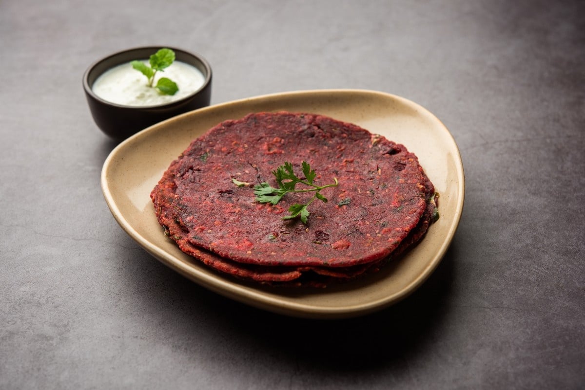 Beetroot Paratha