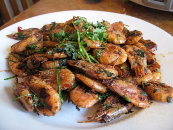 Jhinga Akbari (Fried Spicy Prawns)