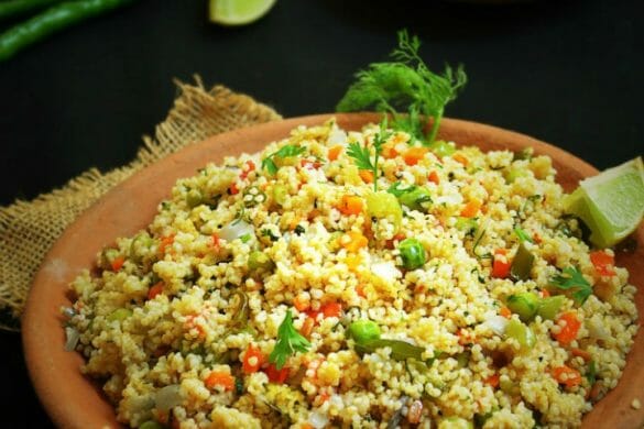 Foxtail Millet Coconut Milk Pulao (Thinai Thengai pal Pulao)