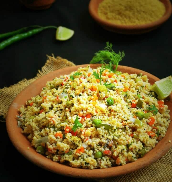 Foxtail Millet Coconut Milk Pulao