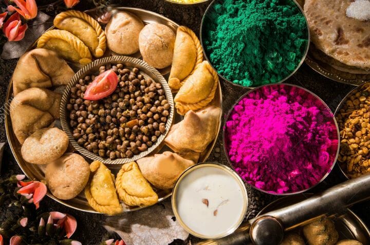 Holi Festival Food
