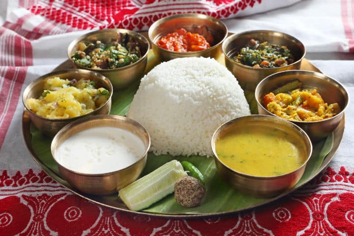 Assamese Thali