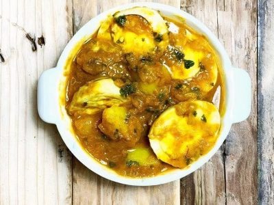 Coconut Potato Egg Curry