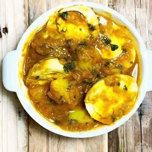 Coconut Potato Egg Curry