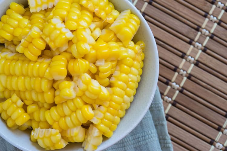 Boiled corn