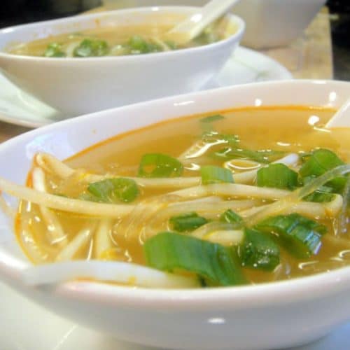 Clear Noodle Soup