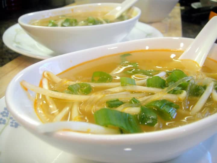 Clear Noodle Soup