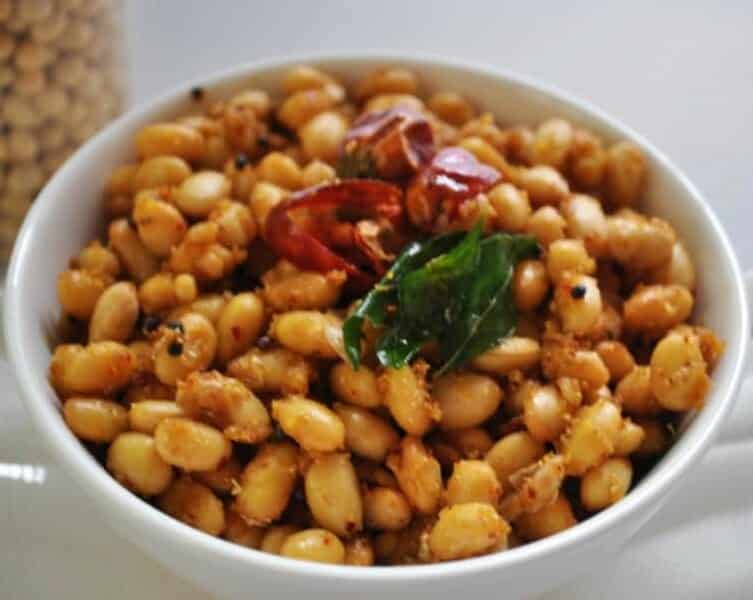 Soya Beans Masala Sundal