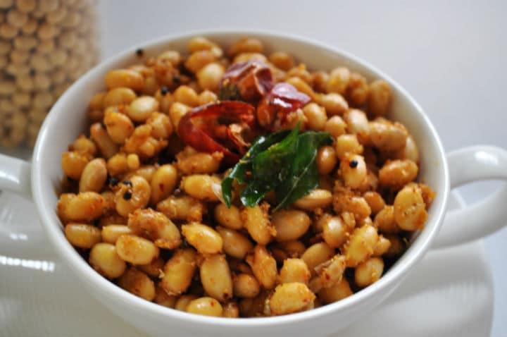 Soya Beans Masala Sundal