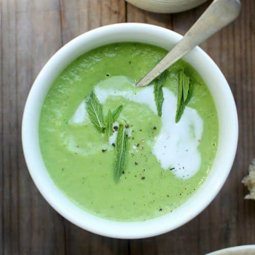 Avocado and Mint Soup