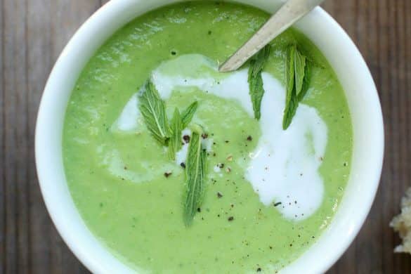 Avocado and Mint Soup