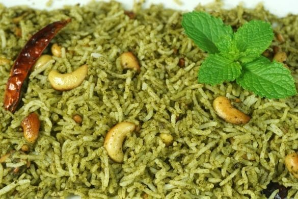 Cauliflower Mint Rice