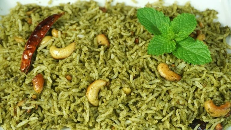 Cauliflower Mint Rice