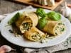 Spinach and Paneer Crepe