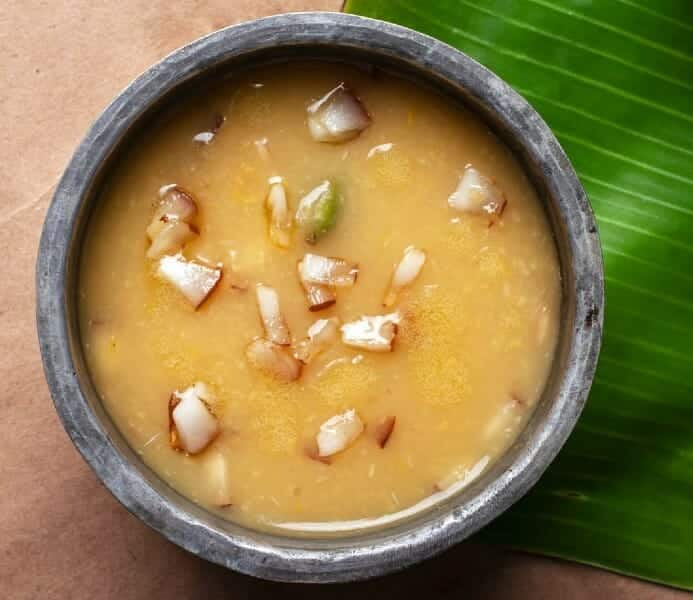 Mupparuppu Payasam (3 Dal Payasam)