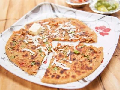Pizza Paratha