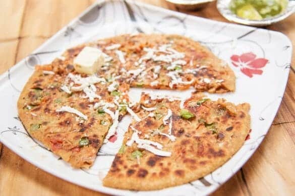 Pizza Paratha
