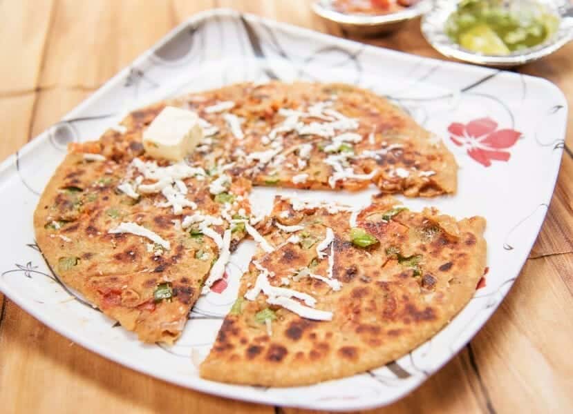 Pizza Paratha