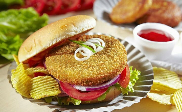 Aloo Tikki Burger