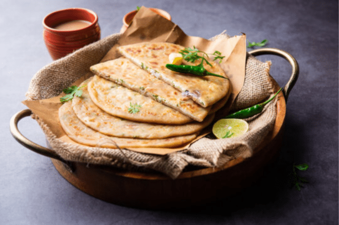 Paneer paratha