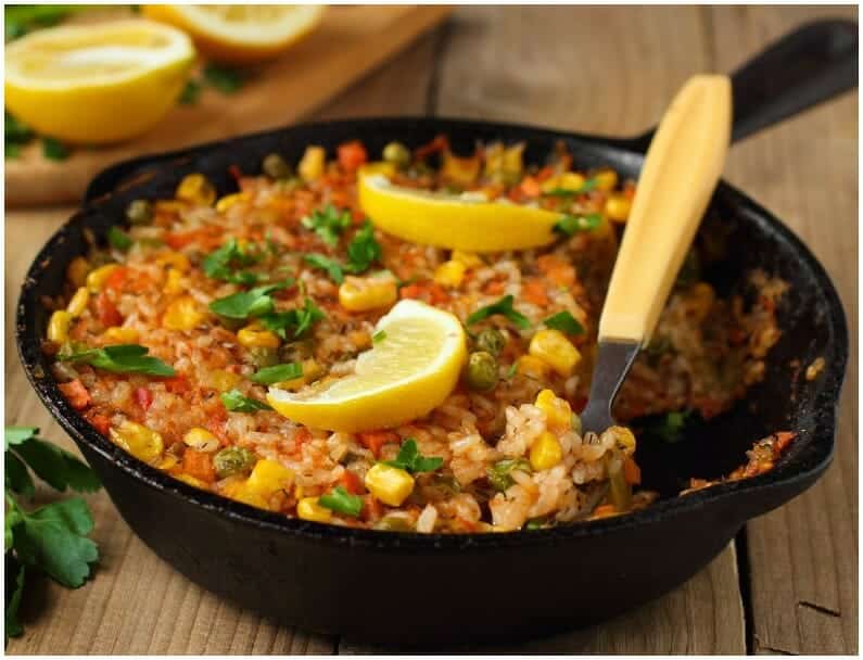 Vegetarian Paella