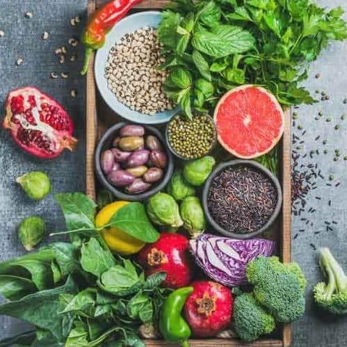 Assortment of fresh vegetables