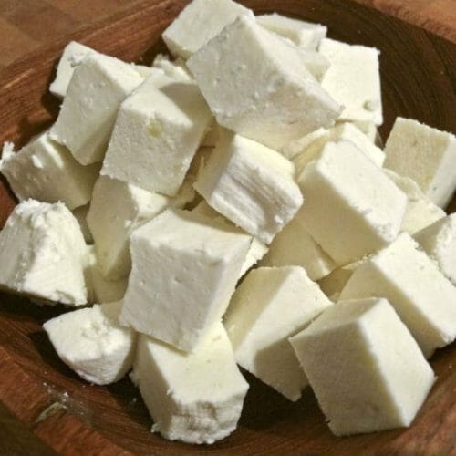 Fresh Paneer Cubes