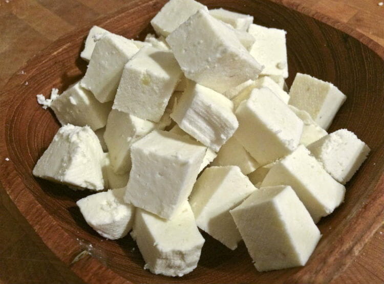 Fresh Paneer Cubes